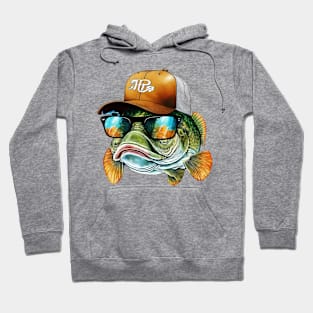 Cool Bass Fish Hoodie